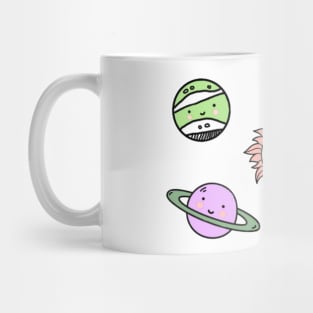 Outerspace Planets Mug